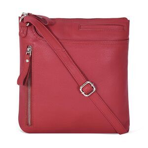 8130 Leather Crossbody Bags - Sling Handbags - Medium Cross body Purses